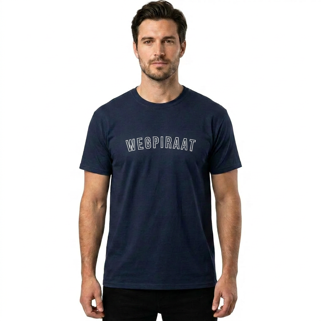 Wegpiraat | T-shirt met ronde hals
